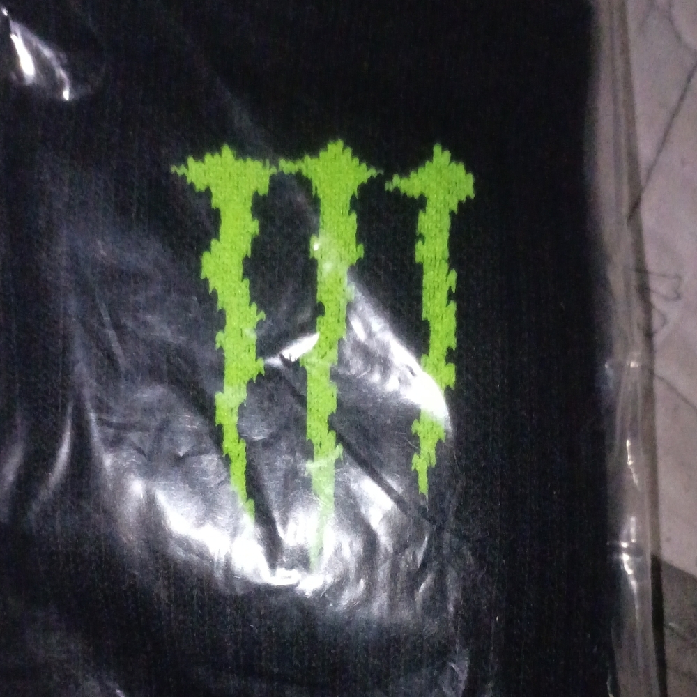 Monster Energy Black and Green Casual Socks